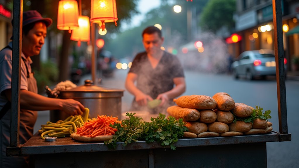 vibrant global street vendors